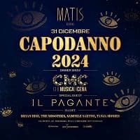 Capodanno 2024 al Matis Club di Bologna, guest Il Pagante