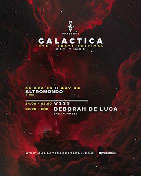 Capodanno 2024 Galactica alla discoteca Altromondo di Rimini