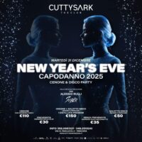 Capodanno 2025 alla discoteca Cutty Sark di Pescara