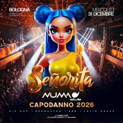 Numa Club Bologna Capodanno 31 dicembre 2025