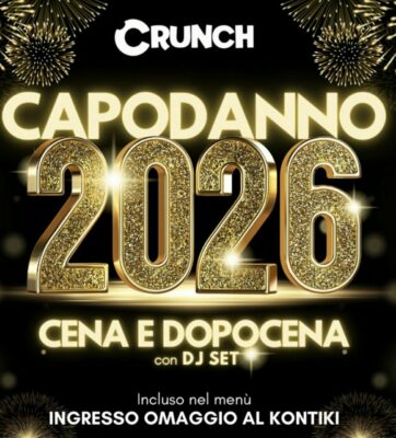 Capodanno 2026 al Crunch San Benedetto del Tronto