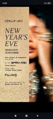 Dhune Misano Capodanno 2026